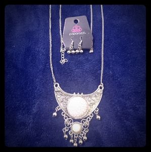 Necklace and earrings set